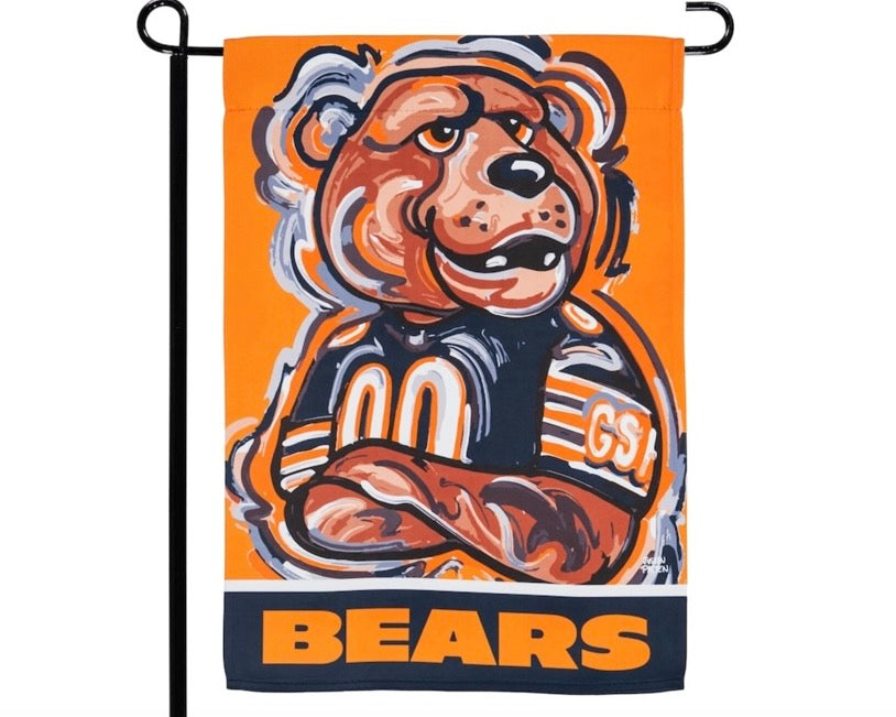Chicago Bears Mascot Garden Flag 12
