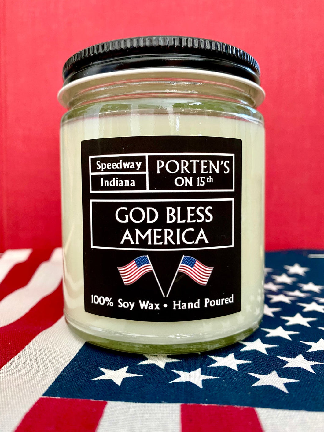 God Bless America Soy Candle