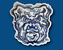 Load image into Gallery viewer, Butler University Mini Vinyl Sticker by Justin Patten
