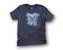 Load image into Gallery viewer, Butler Bulldog navy blue unisex tee by Justin Patten
