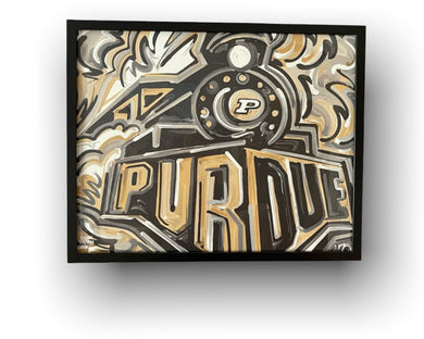 Purdue University Boilermaker special print by Justin Patten 20X16