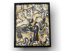 Load image into Gallery viewer, Purdue Pete print by Justin Patten 16X20
