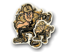 Load image into Gallery viewer, Purdue Pete Mini Vinyl Sticker by Justin Patten
