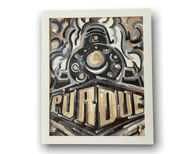Purdue University print by Justin Patten 16X20