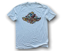 Load image into Gallery viewer, Indy 500 Wing and Wheel tee in white
