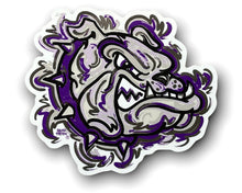 Load image into Gallery viewer, Brownsburg Indiana Bulldog Sticker by Justin Patten

