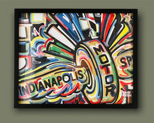 Load image into Gallery viewer, Indianapolis Motor Speedway 20&quot;x16&quot; Angle Print by Justin Patten
