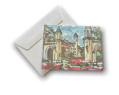 IU Sample Gates note cards by Justin Patten. set of 6