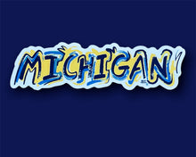Load image into Gallery viewer, Michigan Sticker by Justin Patten
