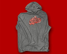 Load image into Gallery viewer, Indiana University Script Unisex Hooded Tee by Justin Patten
