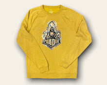 Load image into Gallery viewer, Purdue Boilermaker Special Unisex Fleece Crew by Justin Patten (Vintage Gold Heather)
