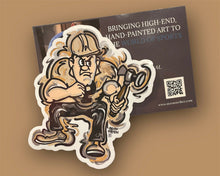 Load image into Gallery viewer, Purdue Pete Magnet by Justin Patten
