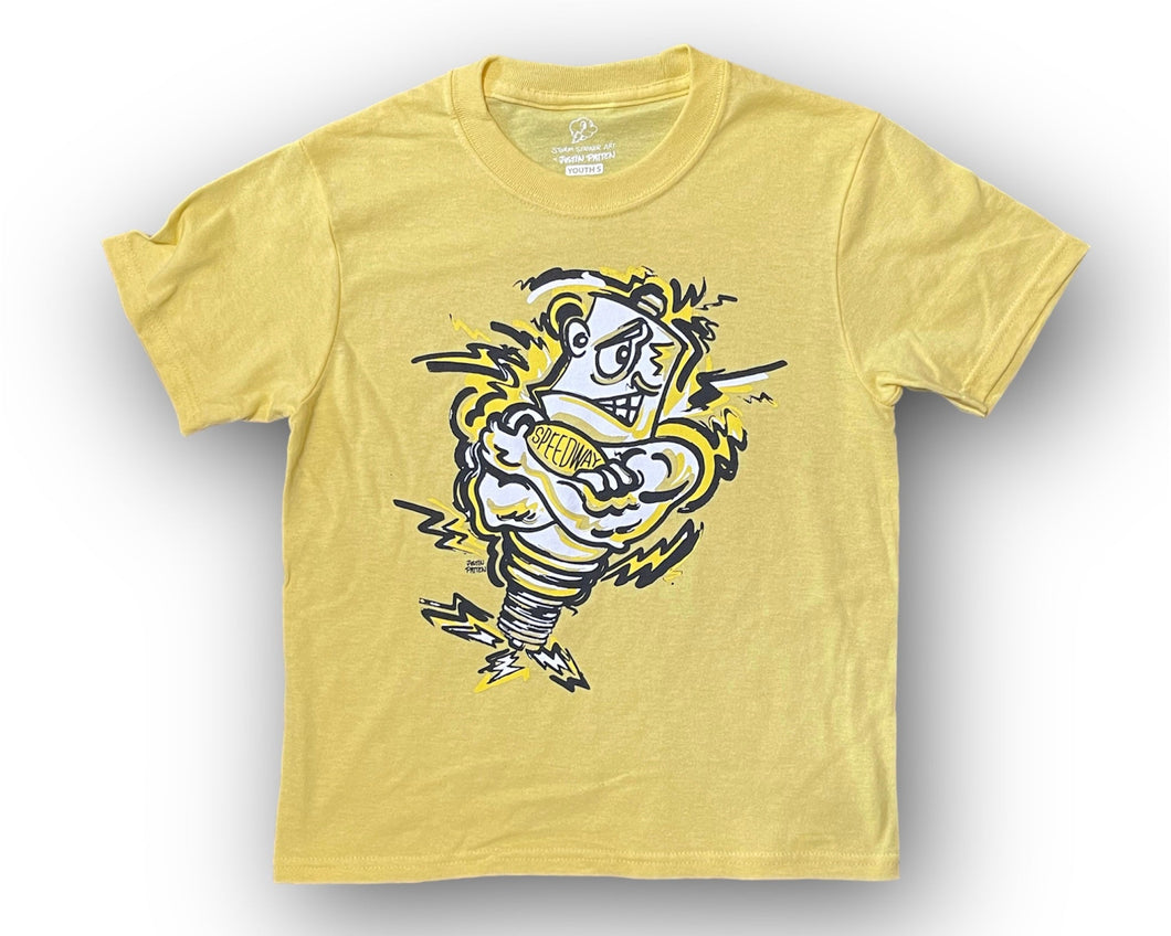 Speedway Schools Mascot Youth Tee by Justin Patten
