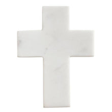 Load image into Gallery viewer, White Marble Cross
