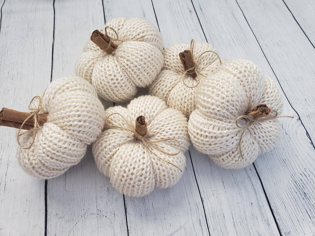 Knit Pumpkin | Choose Size + Color