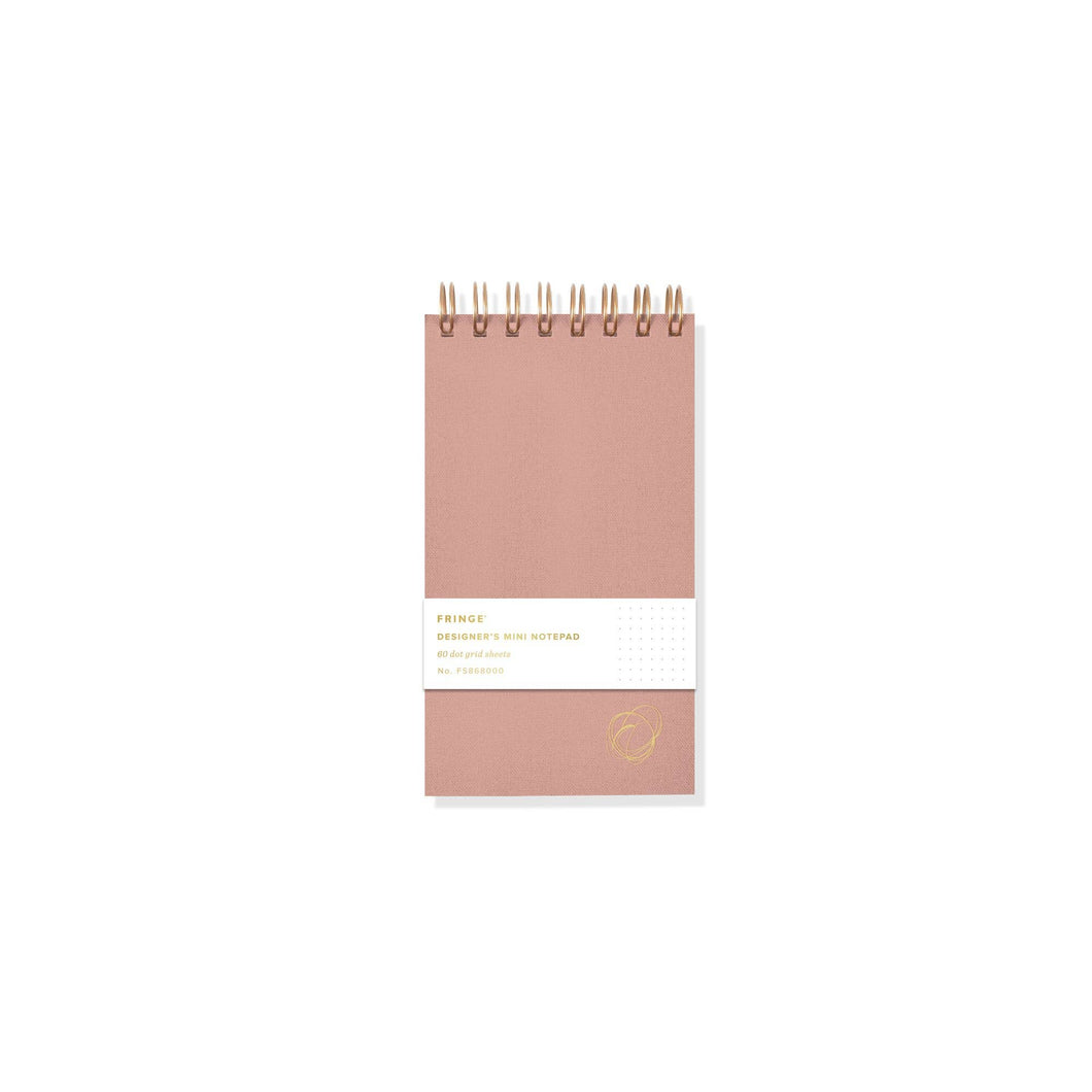 Designer Scribble Mini Notepad | Rose