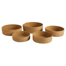Load image into Gallery viewer, Seagrass Short Baskets | 5 Sizes
