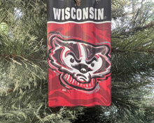 Load image into Gallery viewer, University of Wisconsin Metal Ornament by Justin Patten

