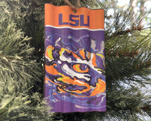 Load image into Gallery viewer, LSU Tiger Eye Metal Ornament by Justin Patten
