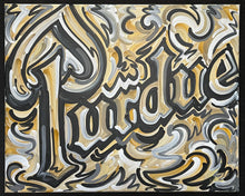 Load image into Gallery viewer, Purdue Script Painting by Justin Patten 30x24(Custom Painting)
