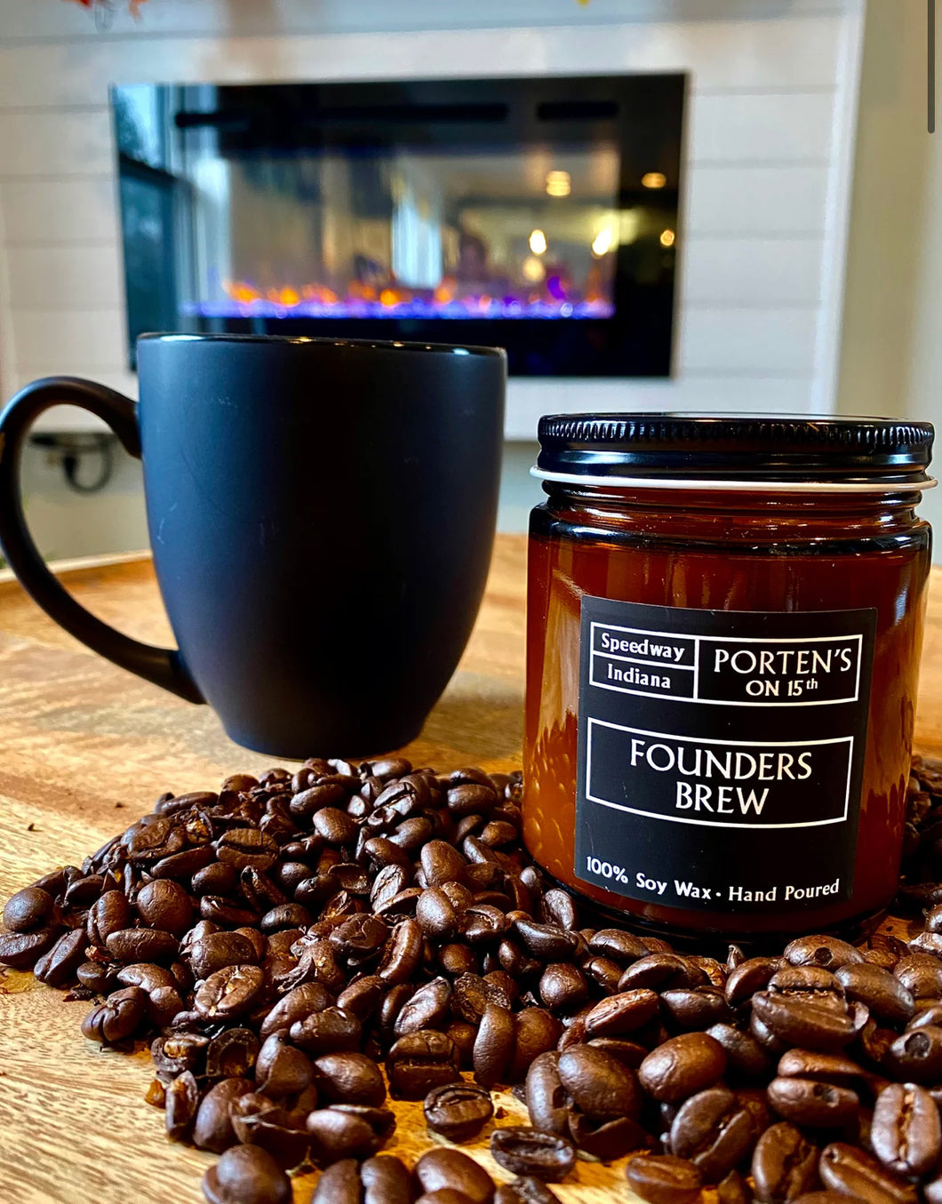 Founders Brew Soy Candle